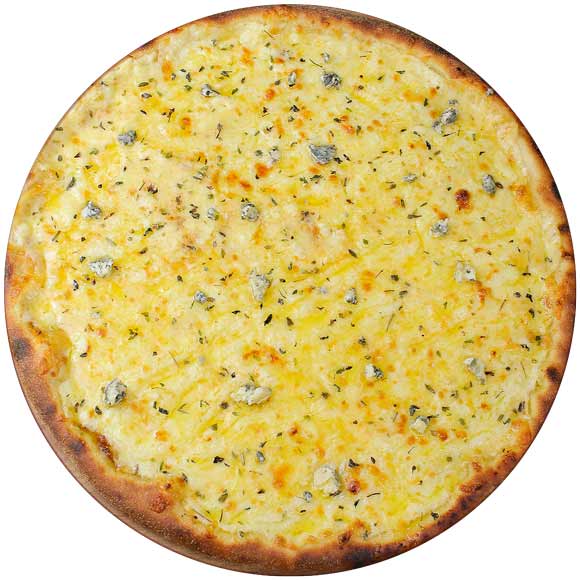 Pizza 5 queijos- Rocha Fatias - Pizzaria