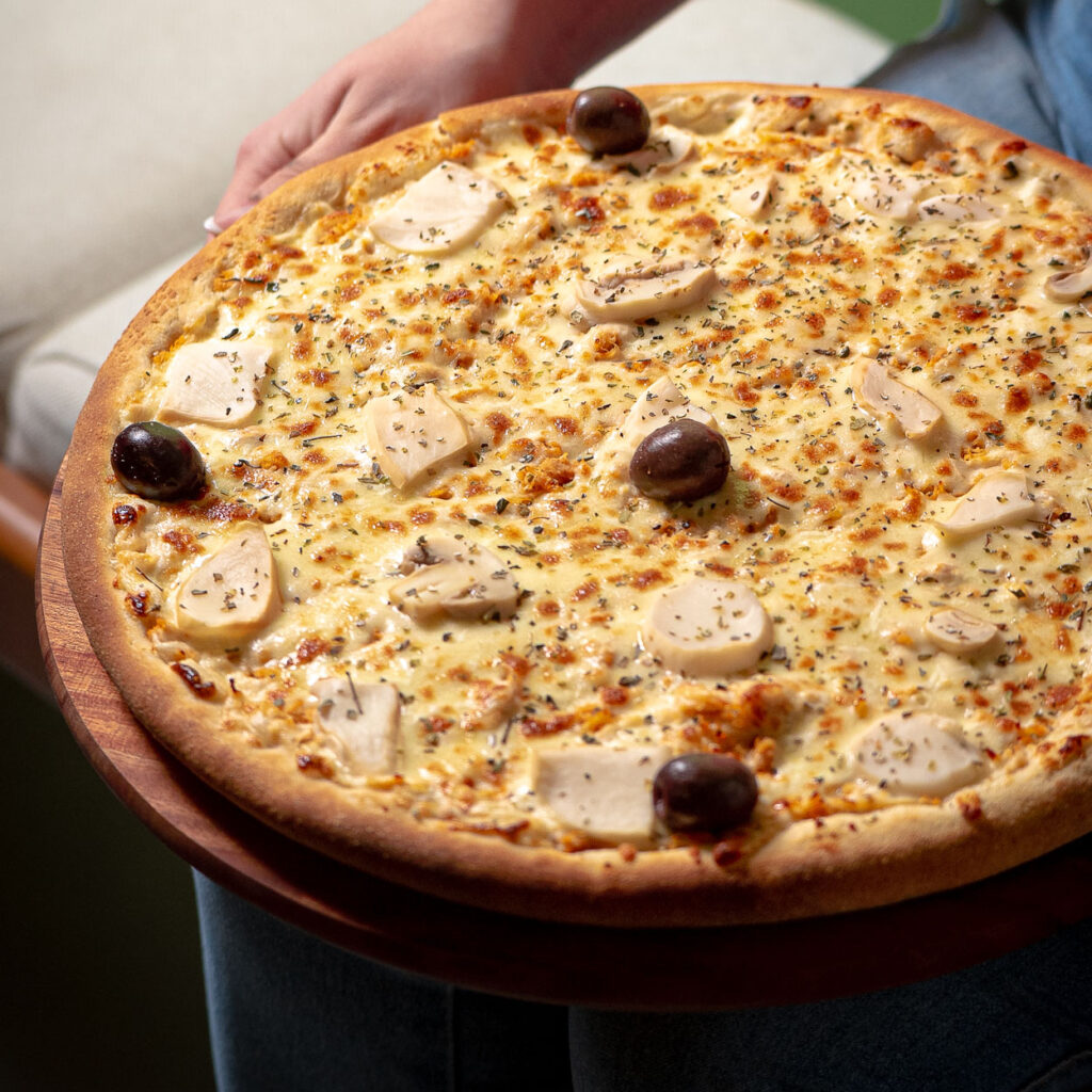 Pizza Frango Francês - Rocha Fatias