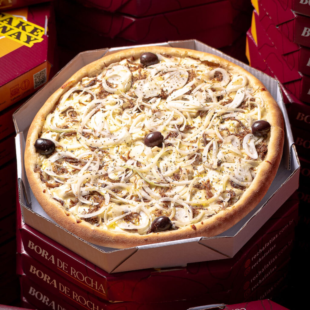 Pizza Carne de Sol - Rocha Fatias